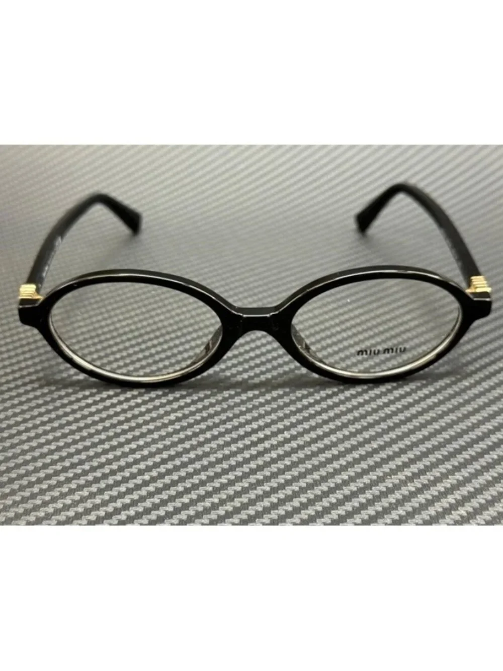 New Miu Miu Women Black Eyeglasses 50-18-140